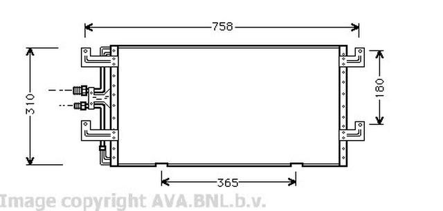 KLİMA RADYATÖRÜ AJA-ACV  T4 2.4D-2.5TDİ