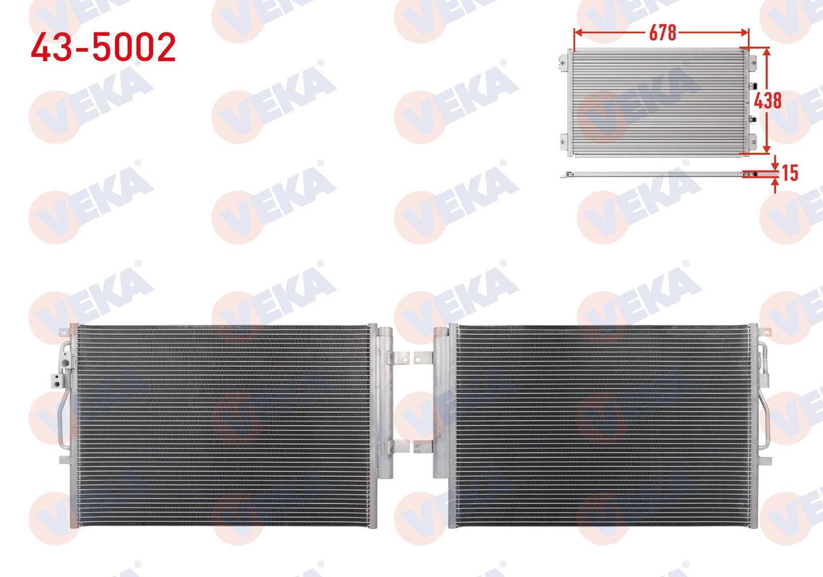 KLIMA RADYATORU CHERY OMODA 5 (T19C) / TIGGO 7 PRO (T1E) / TIGGO 8 PRO (T1D) 1.6 T-GDI 2022-