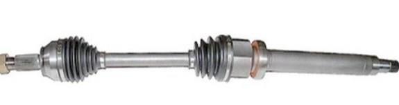 KOMPLE AKS SAG ON FORD FIESTA V 1.4 TDCI UZUNLUK 916mm 2001-2008 2S613B436AB 2S613B436AG 2S613B436AD 1538077 1359342 1716542 1749260