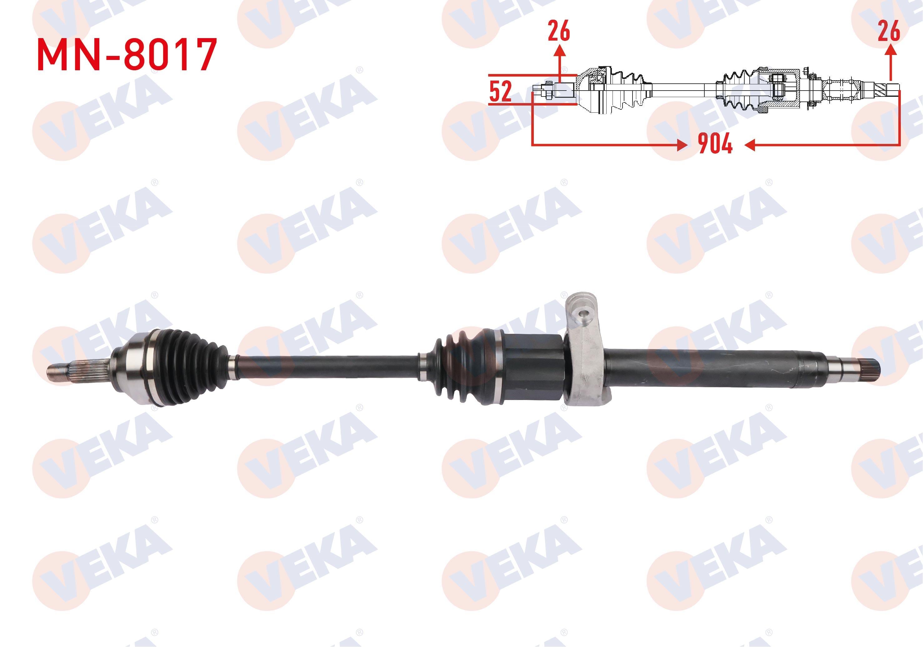 KOMPLE AKS SAG ON UZUNLUK 904mm MINI COOPER COUNTRYMAN (R60) 2010-2016
