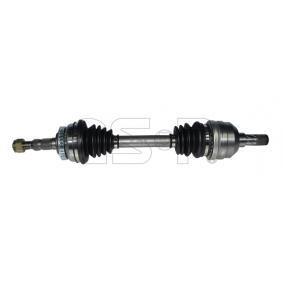 KOMPLE AKS SOL ON OPEL VECTRA B 2.0I ABSLI 29 DIS UZUNLUK 595MM 1995-2003 374282 90498637 90511447 90512983