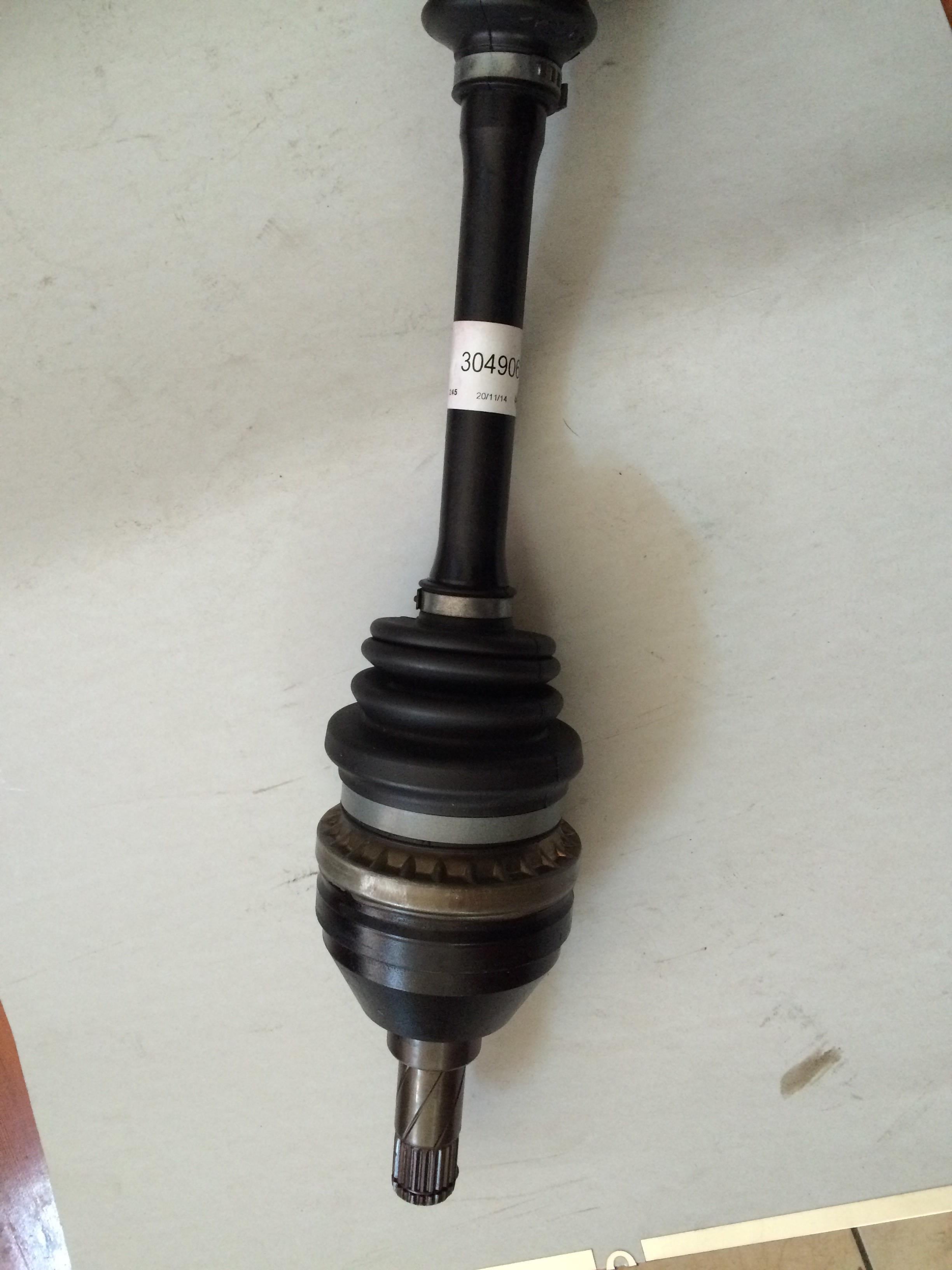 KOMPLE AKS SOL ON OPEL VECTRA C 1.6 16V UZUNLUK 617,5MM 2002-2008