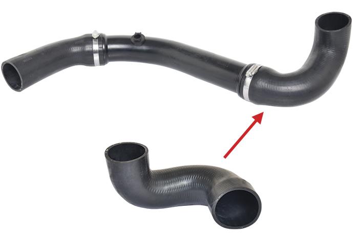 MERCEDES 210 E220 CDI INTERCOOLER SOL ALT HORTUMU 2105280982 2105200001