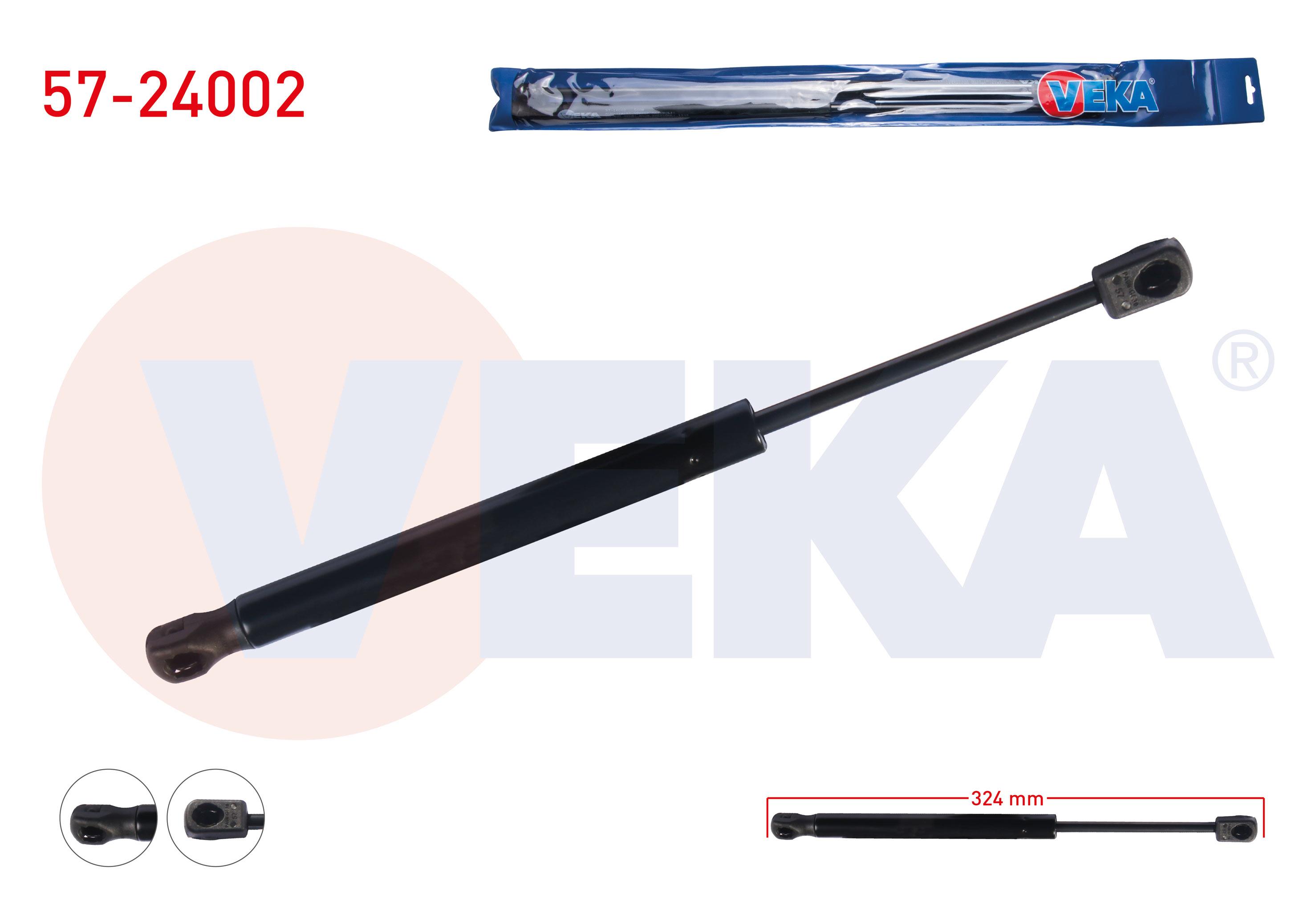 MOTOR KAPUT AMORTISORU 324mm/341N KIA SORENTO II (XM) 2009-2015