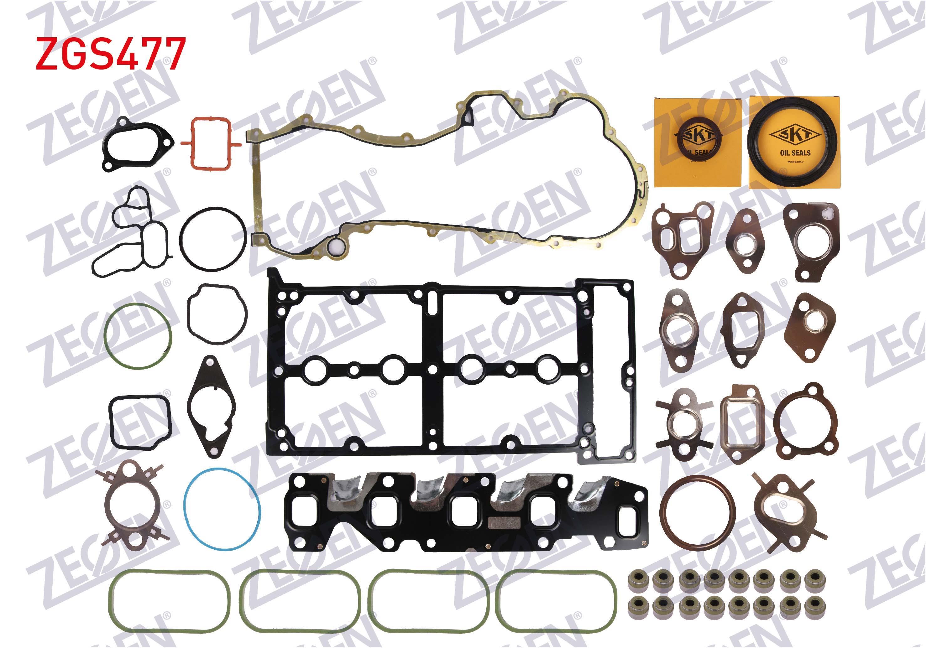 MOTOR TAKIM CONTA KECELI (SKC YOK) EGEA / DOBLO / FIORINO 1.3 MTJ (EURO 6) VITON KECELI YAYLI