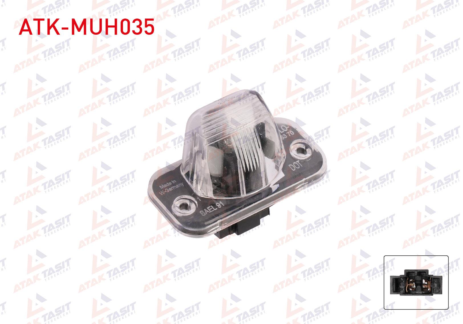 PLAKA LAMBASI TRANSPORTER T4  ATK-MUH035;PLAKA LAMBASI TRANSPORTER T4