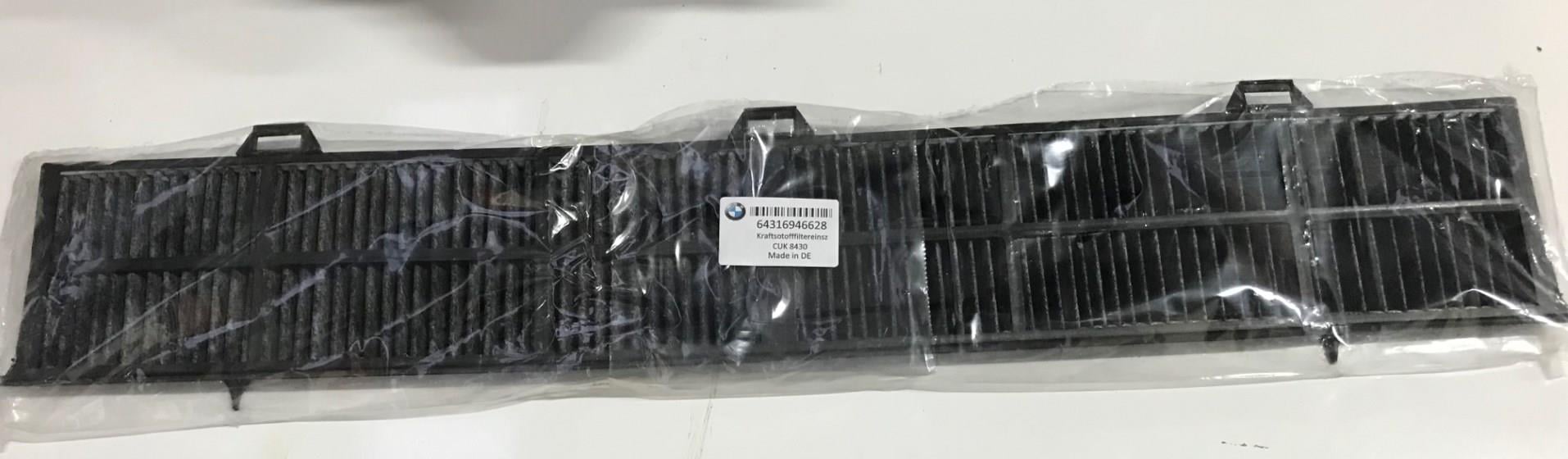 POLEN FİLTRESİ KARBONLU E81-E82-E87-E87 LCI -E90-E90 LCI-E91-E91 LCI-E92-E92 LCI-E93-E93 LCI-X1 E84 64319142115-64316962553