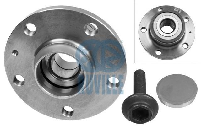 PORYALI RULMAN  ARKA 5 DELİK (32 MM) GOLF 5 2003-2006 / A3 2003> GOLF 6 2009> CADDY 3-4 / SEAT / SKODA ABSLİ