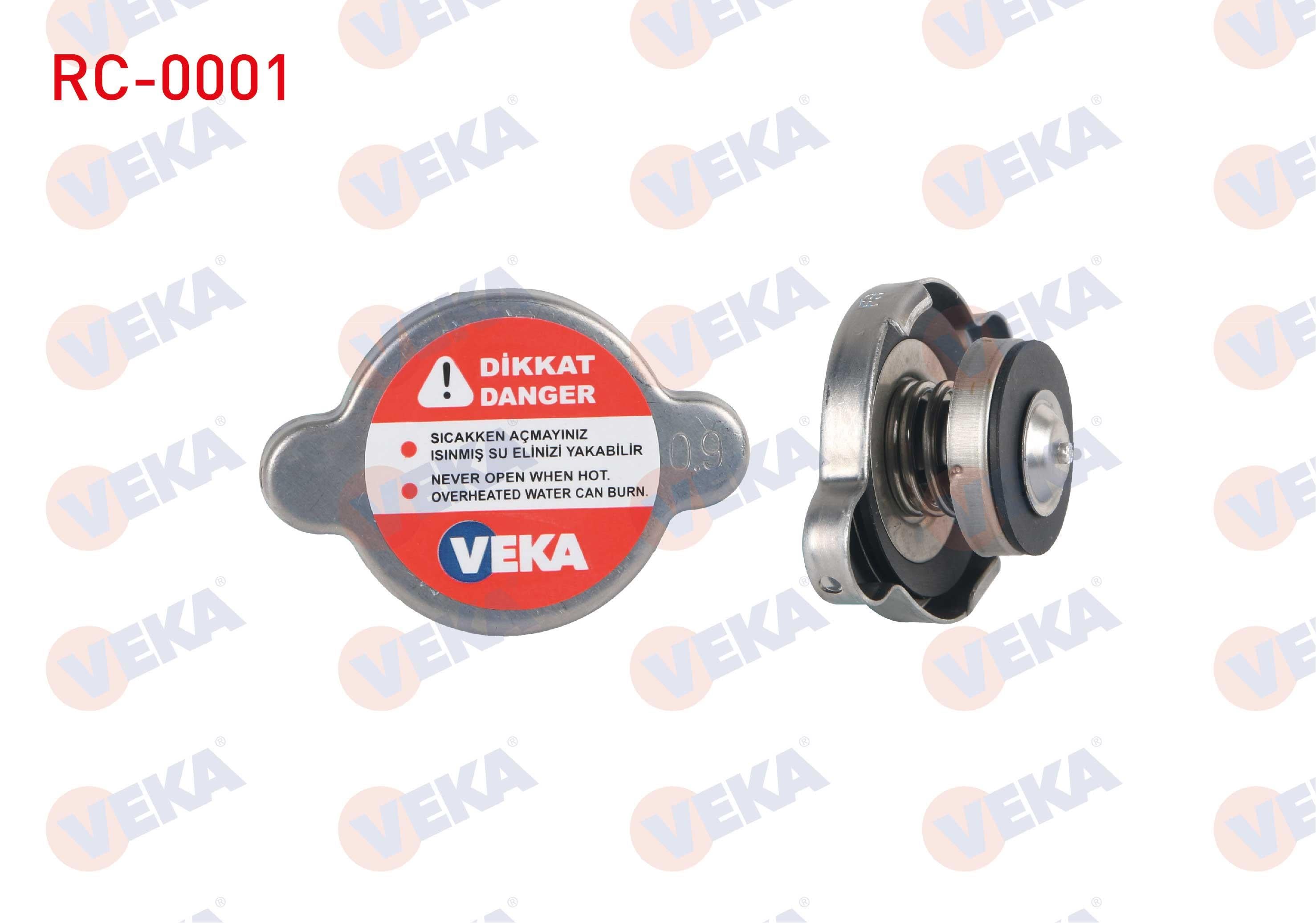 RADYATOR KAPAGI UNIVERSAL BUYUK 0.9 BAR CAP 45.5mm