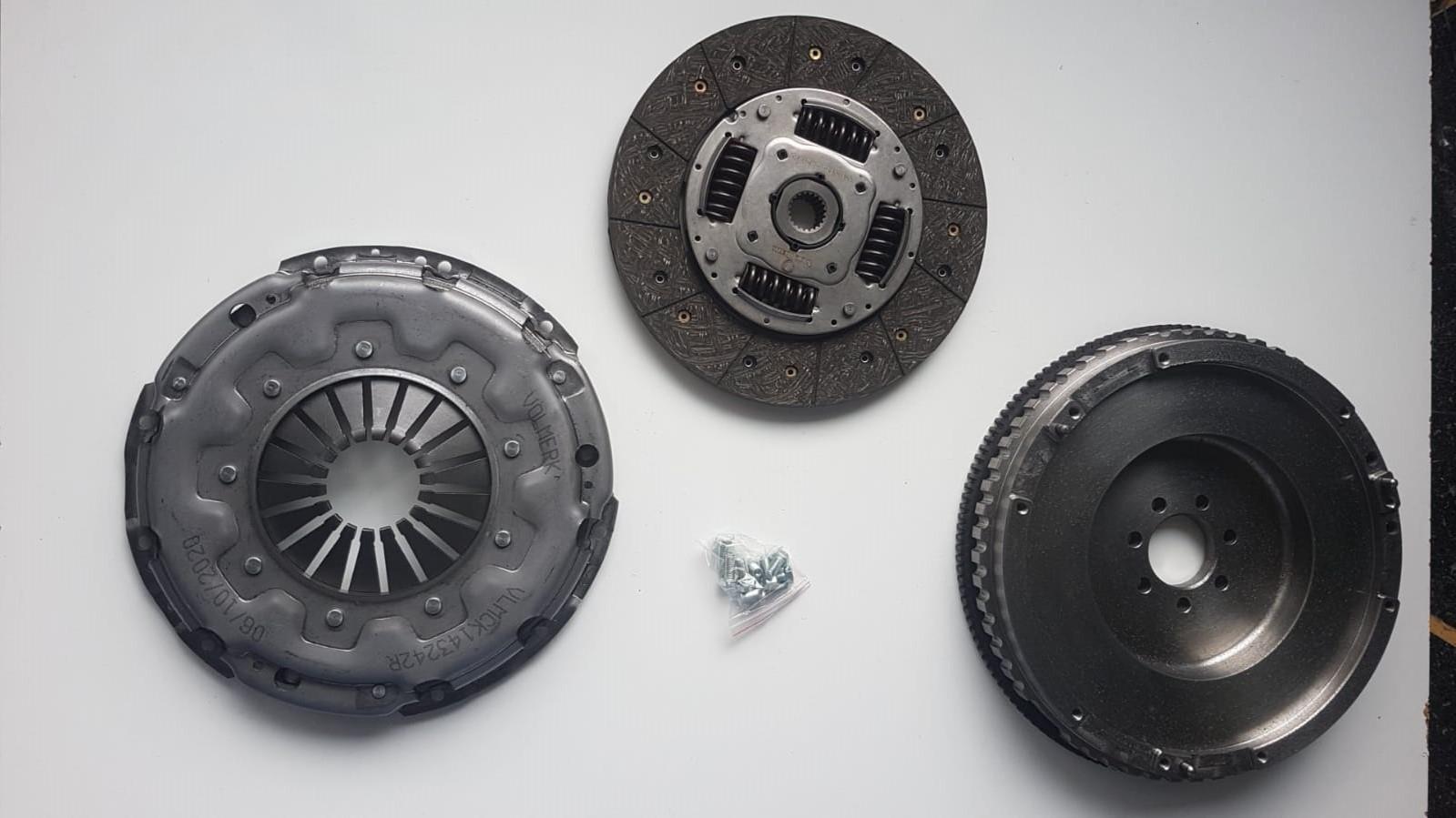 SABIT VOLANTLI KIT VOLANT+BASKI+BALATA LAGUNA-II-ESPACE 1,9 01-07 7701474136-8200143210 7701472768 2290601031 835011