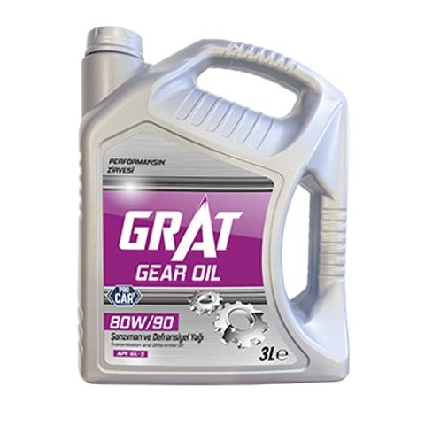ŞANZIMAN YAĞI 3 LİTRE 80W90 API GL-5 GRAT