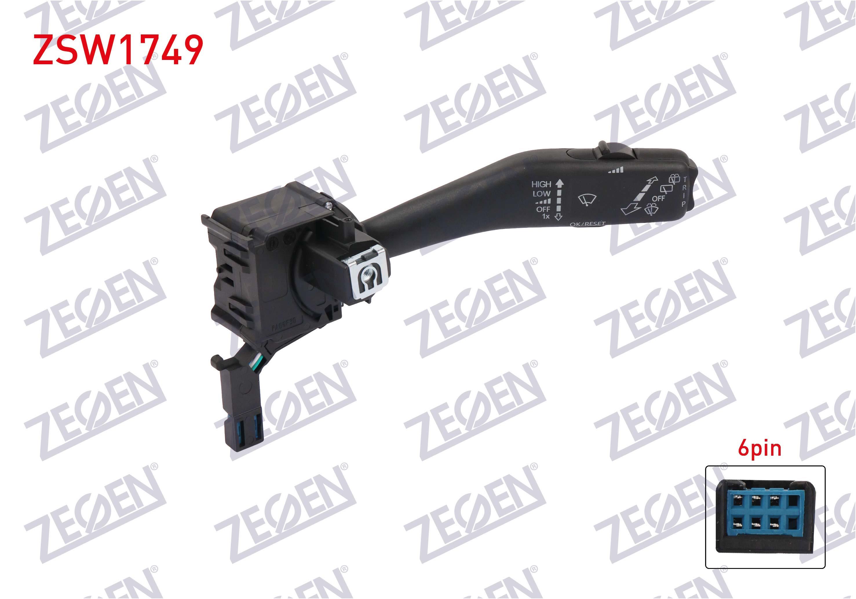 SILECEK KUMANDA KOLU 6 PIN VOLKSWAGEN CADDY III 2004-2010 / GOLF V-VI 2003-2012 / JETTA III 2004-2010 / TIGUAN 2007-2018 / TOURAN 2003-2010