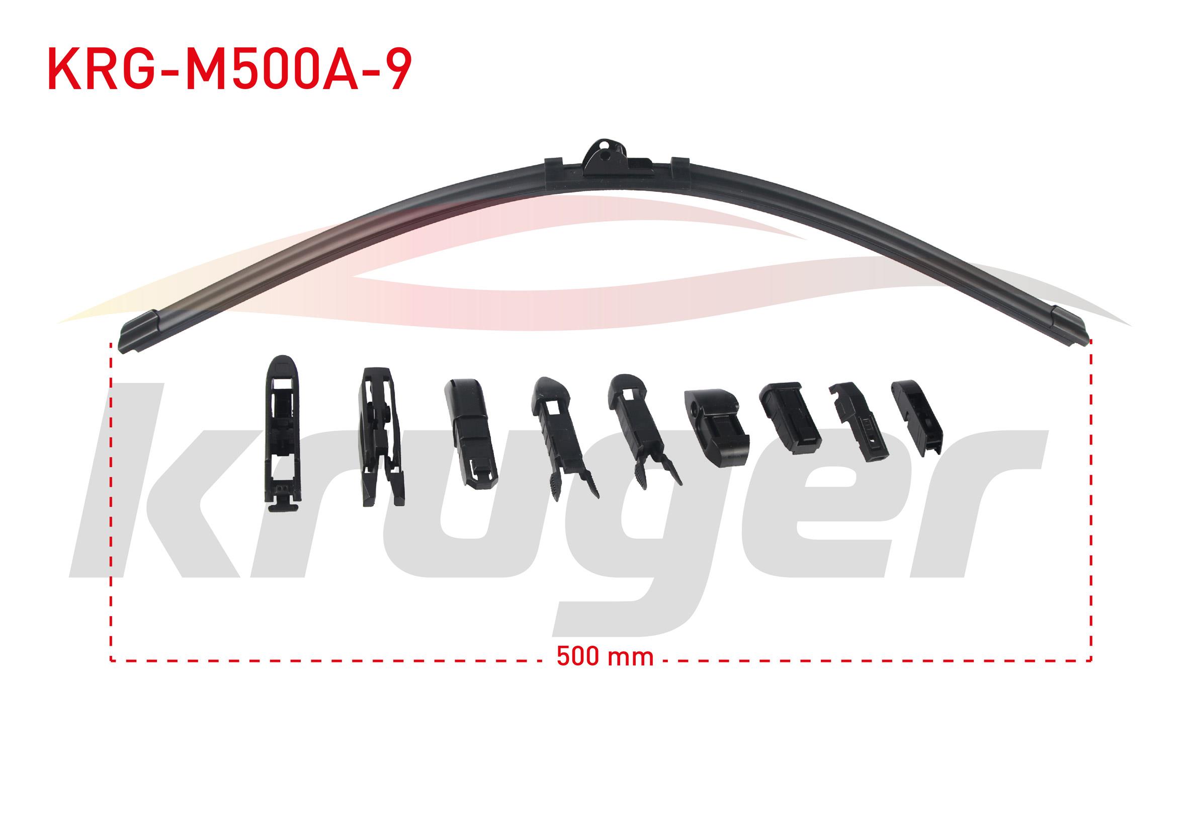 SILECEK SUPURGESI MUZ TIPI 9 APARATLI 500mm UNIVERSAL