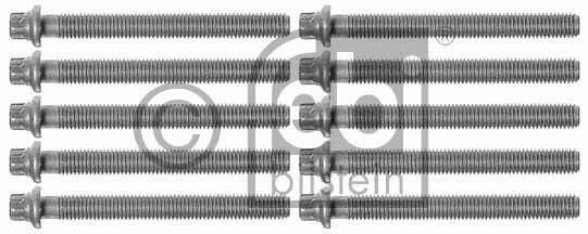 SİLİNDİR KAPAK SAPLAMASI TAKIM 10 AD 107MM  M40