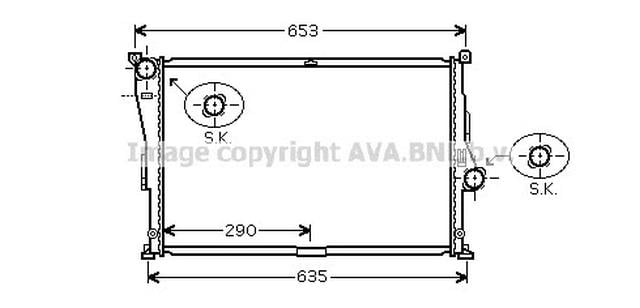 SU RADYATÖRÜ   E46-M3