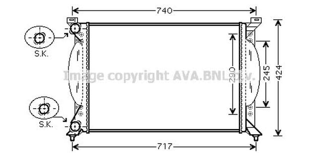 SU RADYATÖRÜ ALT MAN A4 2.0