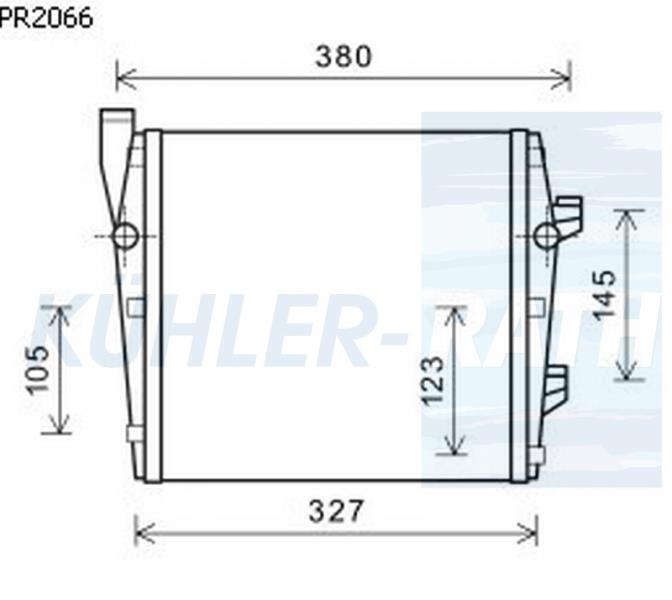 SU RADYATÖRÜ CAYENNE  PORSCHE 3.0