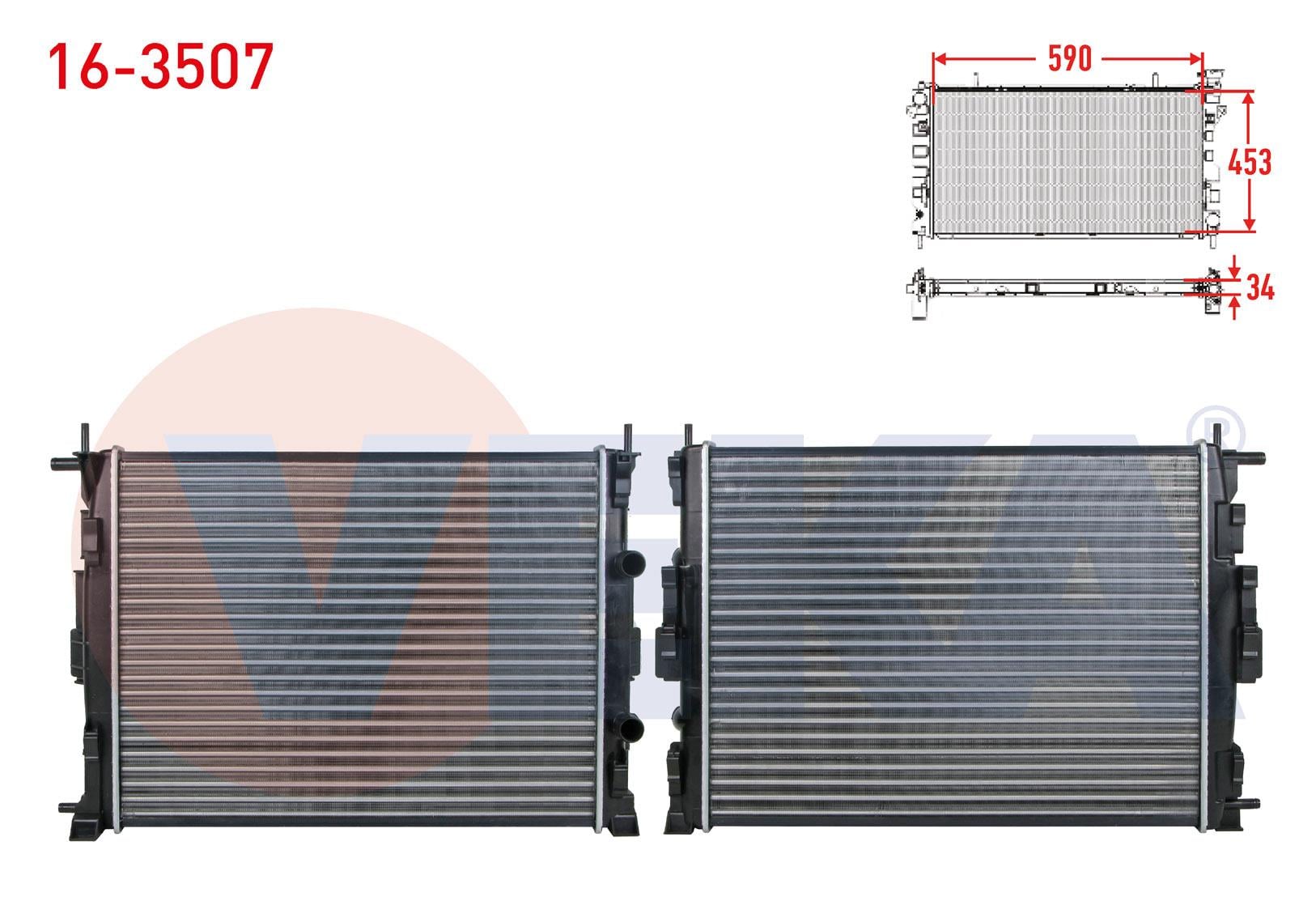 SU RADYATORU MEKANIK RENAULT MEGANE II (BM0/1,CM0/1) 1.5 DCI A-T/M-T 2002-2008