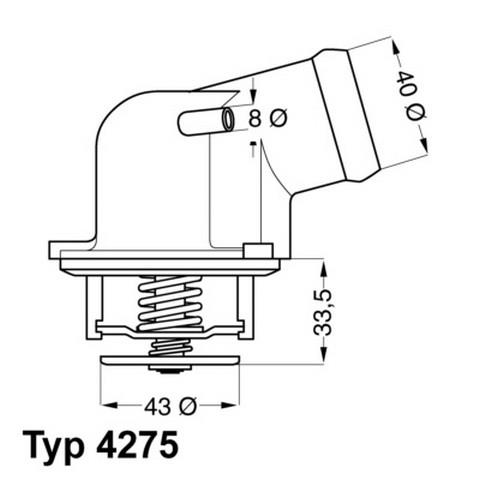 TERMOSTAT 124-202-210 180-200-220  111
