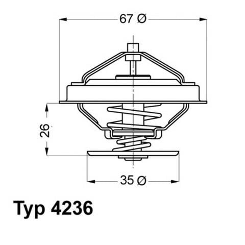 TERMOSTAT E34-36-38-39   M40-50-52 1990-97