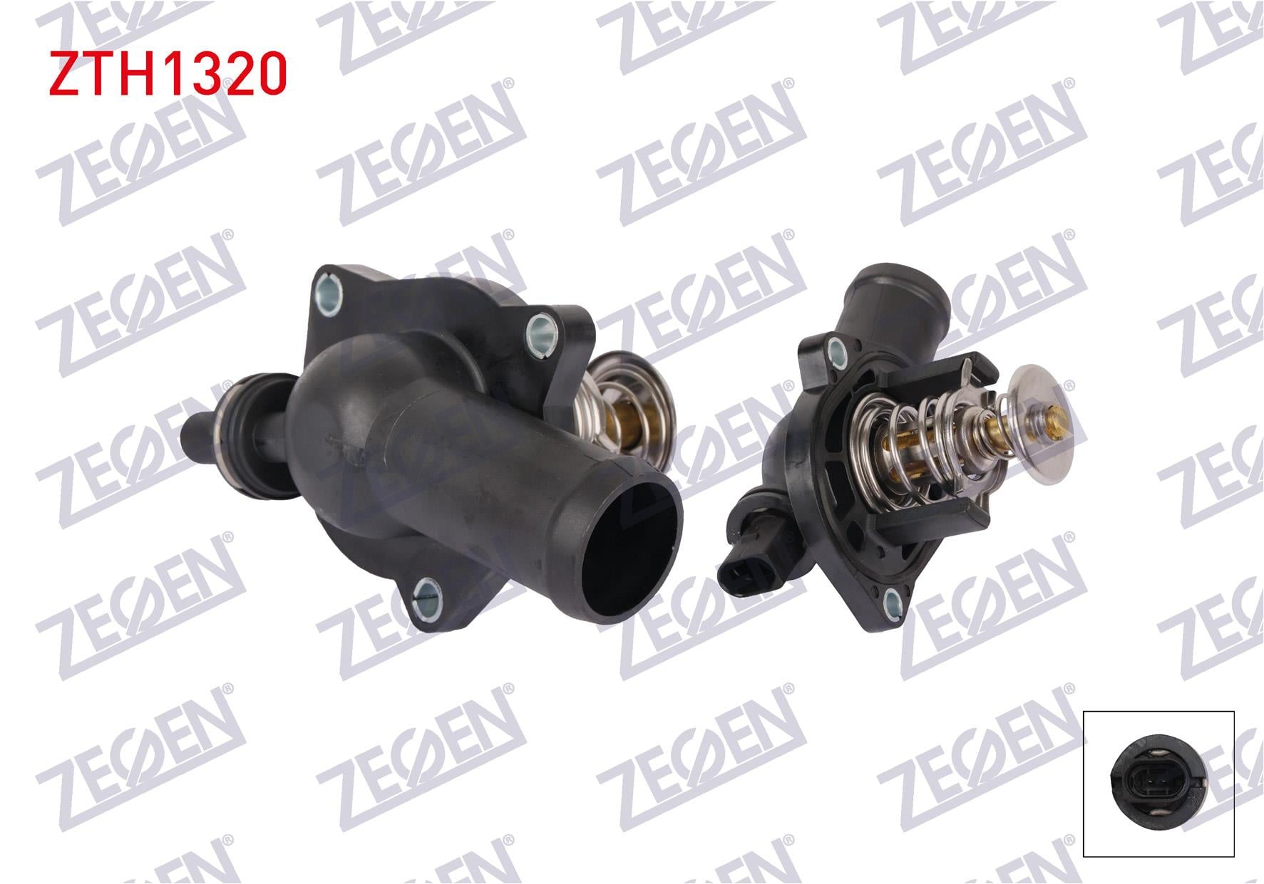 TERMOSTAT KOMPLE 109 C VOLKSWAGEN GOLF IV (1J1) 1.6 FSI 2002-2005