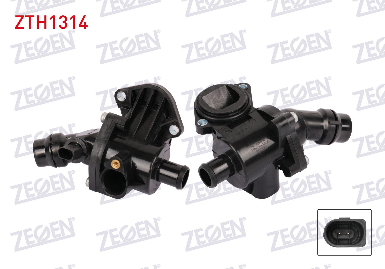 TERMOSTAT KOMPLE MUSURLU 105 C AUDI A3 2.0 FSI 03-08 / SEAT LEON 2.0 FSI 05-10 / SKODA OCTAVIA II 2.0 FSI 04-08 / VW PASSAT B6 2.0 FSI 05-10 / JETTA III 2.0 FSI 05-10 / GOLF V 2.0 FSI 04-08