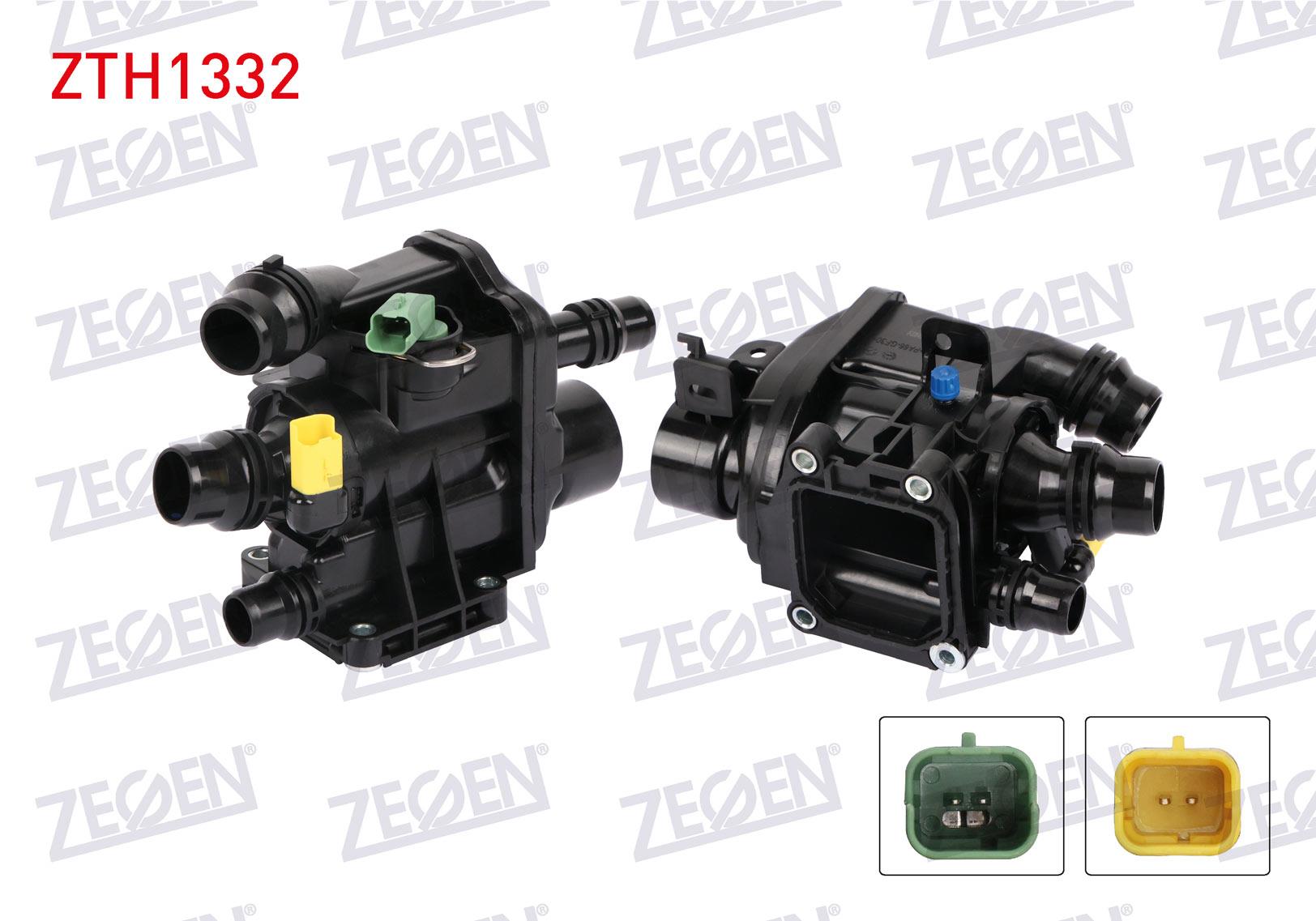 TERMOSTAT KOMPLE MUSURLU 105 C PEUGEOT 308 1.2 THP 13-21 / 208 1.2 THP 15- / 2008 1.2 THP 15- / DS 3, CROSSBACK 1.2 THP 15-22 / C5 AIRCROSS 1.2 THP 18- / C3 III 1.2 THP 16- / C4 CACTUS 1.2 THP 14-