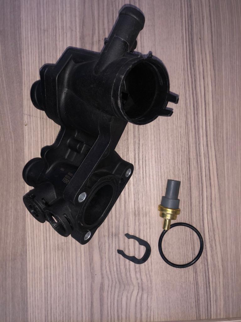 TERMOSTAT KOMPLE MUSURLU 87 C VW GOLF III 1.6 1991-1999/ POLO 1.4i 16v 1994-1999/ OCTAVIA 1.6i 1996-2004 032121111Q