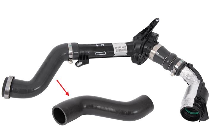 TURBO HORTUMU
PLASTİK BORU HARİÇ
4 KAT POLYESTER KULLANILMIŞTIR RENAULT KANGOO II  1.5 DCI