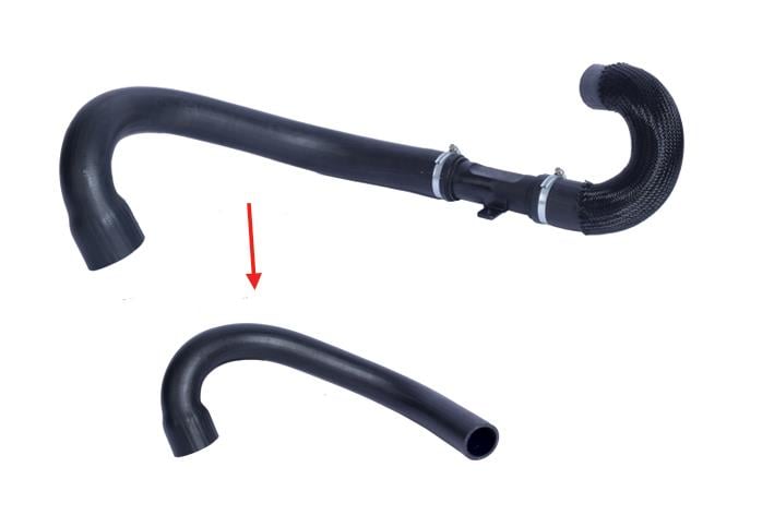 TURBO HORTUMU
PLASTİK BORU HARİÇ
OK İLE GÖSTERİLEN BÜYÜK HORTUM PEUGEOT 307 1.6 HDI
CITROEN C4  1.6 HDI