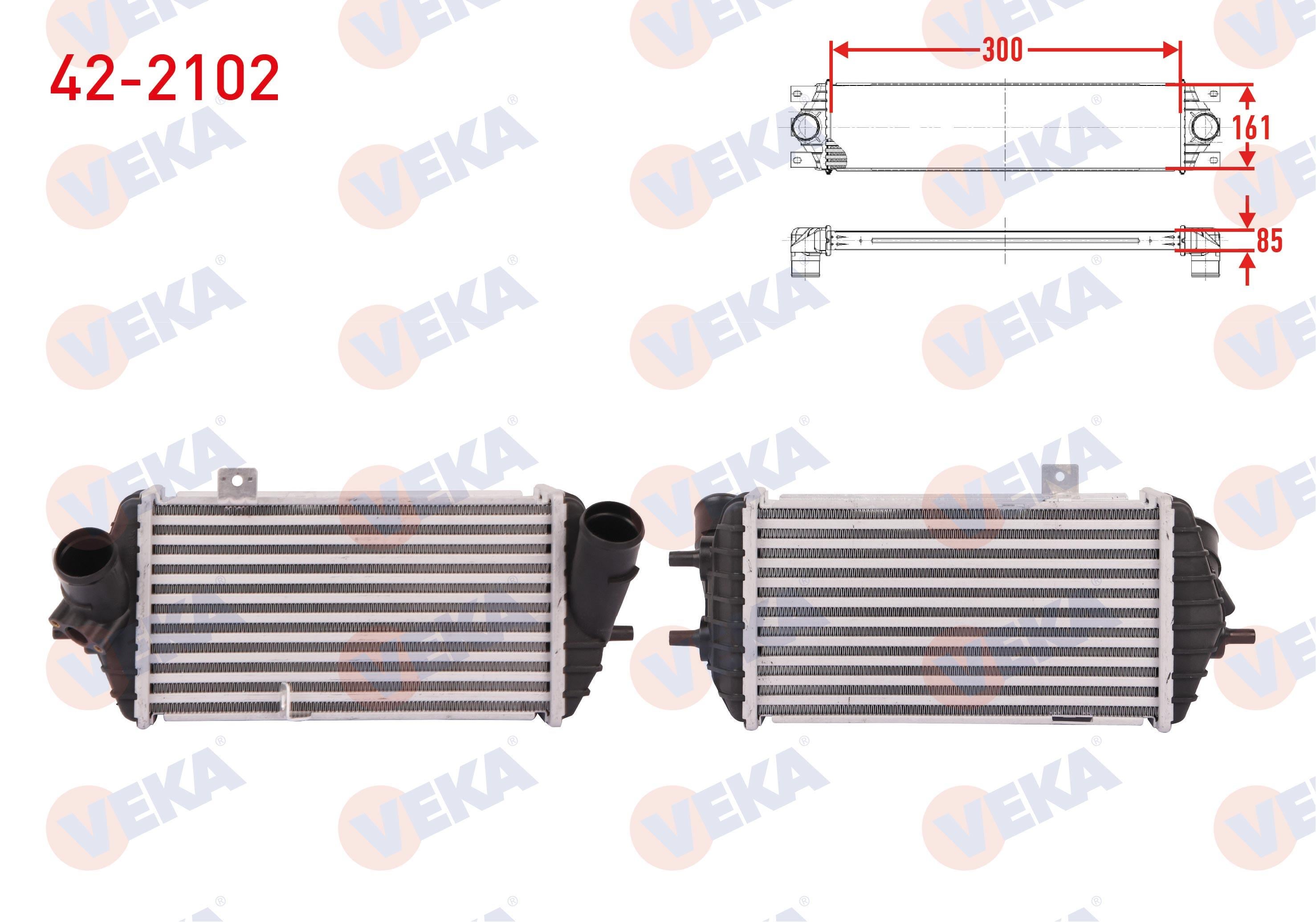 TURBO RADYATORU (INTERCOOLER) HYUNDAI ACCENT BLUE 1.6 CRDI 2012-