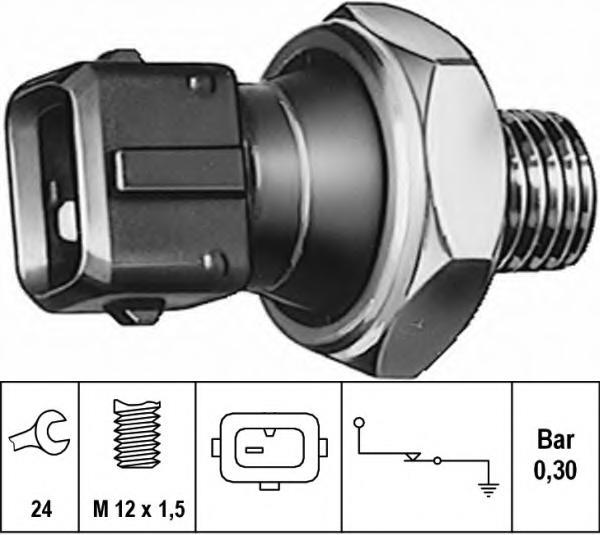 YAĞ BASINÇ MÜŞÜRÜ E30-34-36-46-81-82-87-88-90-91-92-93-F20-21-22-30-31-32-33-34-39-60-61-65-66-F01-F02-X5 E53 89-18 06033  6ZL 006 097-001