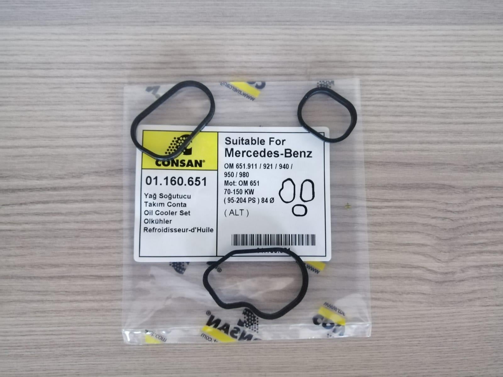 YAĞ SOĞUTUCU TAKIM CONTASI ALT SPRİNTER OM651