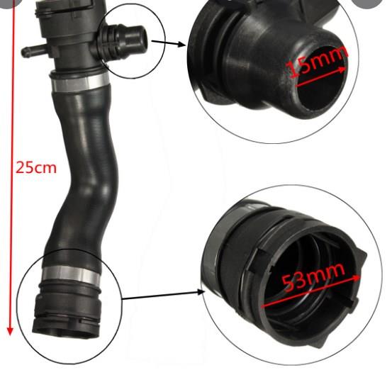 YEDEK SU DEPO HORTUMU E90 E91 E92 E84 320 325 330 N47 D20 A - N47 D20 C M57 D30 (306D3) - N57 D30 A