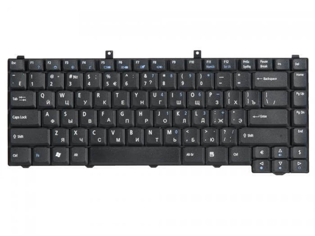 ACER ASPIRE 3680 5600 5670 3000 5600 3020 3630 5050 1640 (AEZL2TN7012, 99.N5982.C0R) NOTEBOOK KLAVYE RU-Q