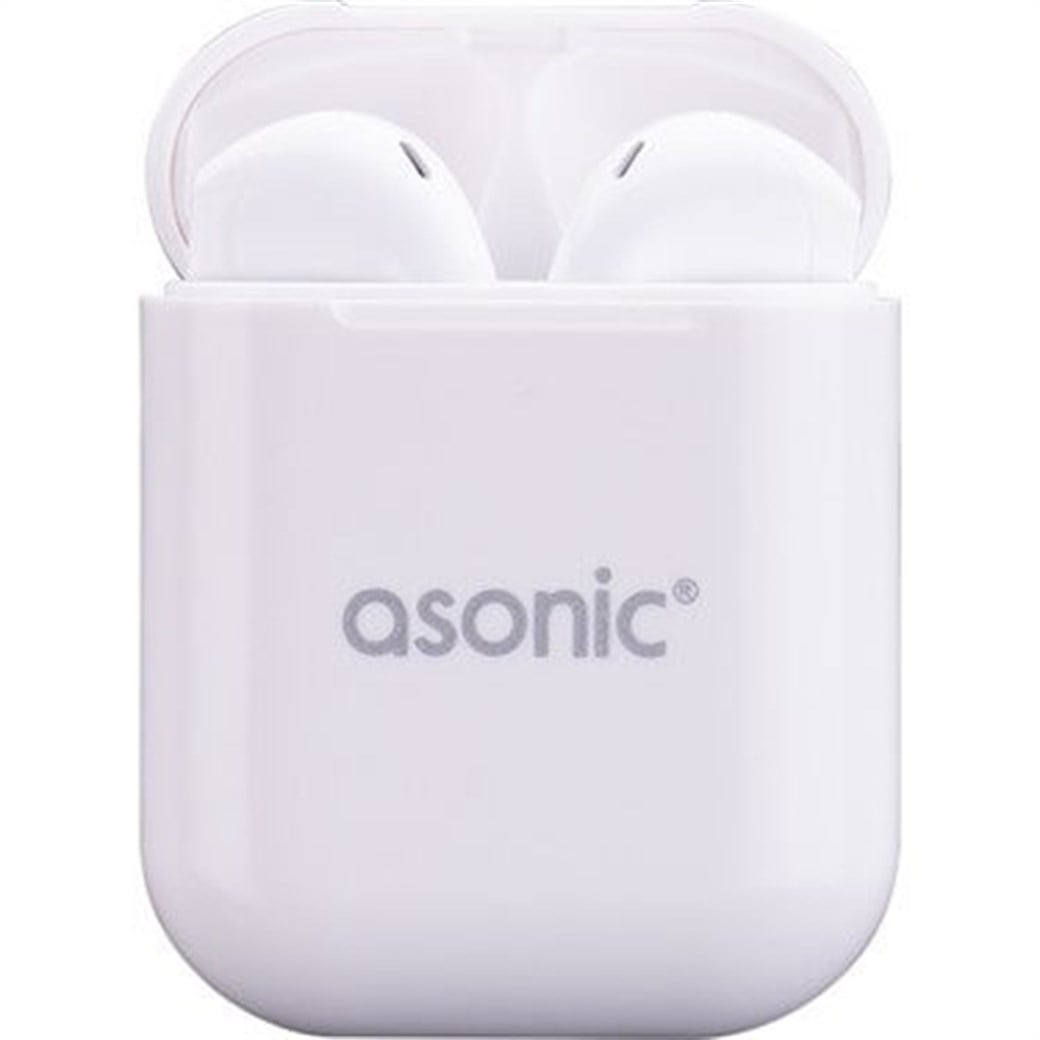 Asonic AS-TWS130 Beyaz Mobil Telefon Uyumlu Bluetooth Kulaklık