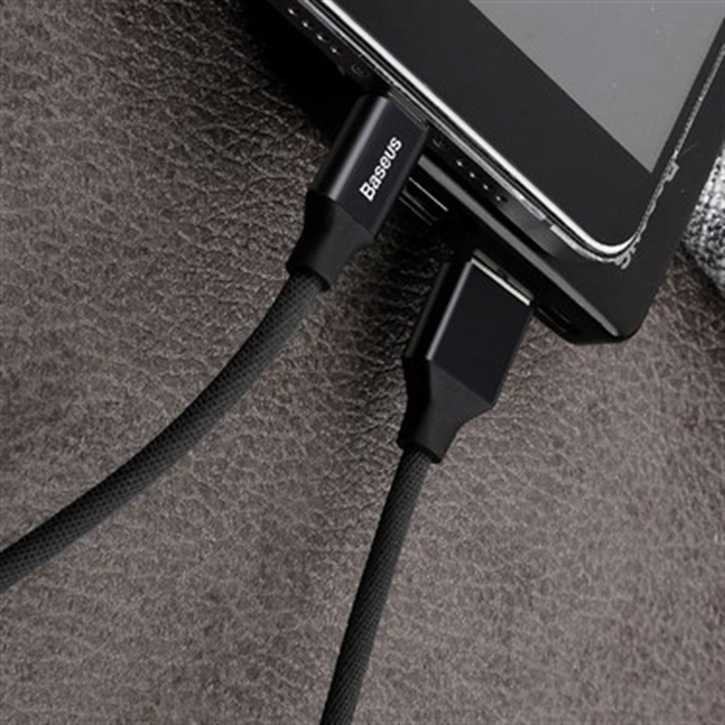 Baseus Yiven Micro Usb 1 Metre 2.0a Hızlı Şarj Usb Kablo Siyah