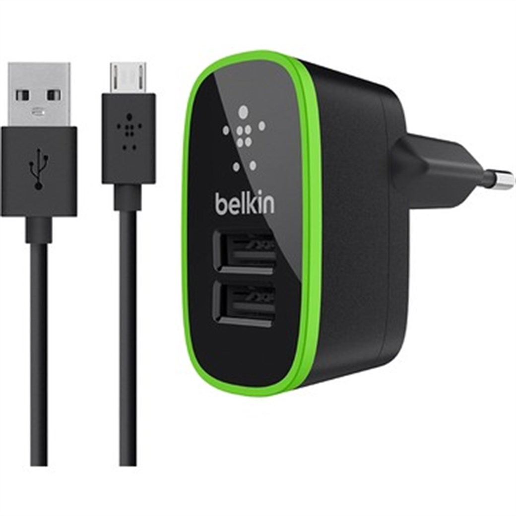 Belkin Çift Usb Girişli Mikro Usb Şarj Adaptör ve Kablosu