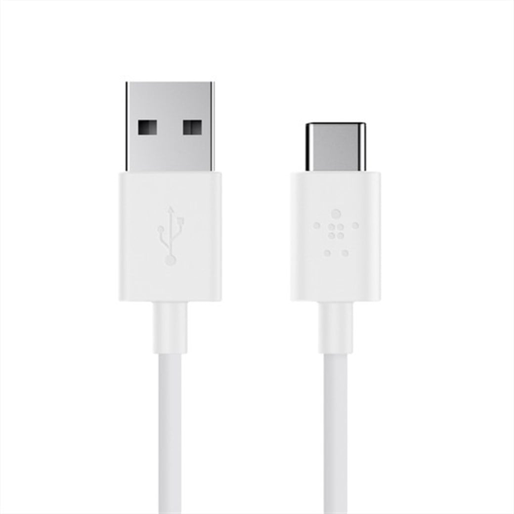 Belkin Type-C Kablo USB2.0 1.8m-Beyaz