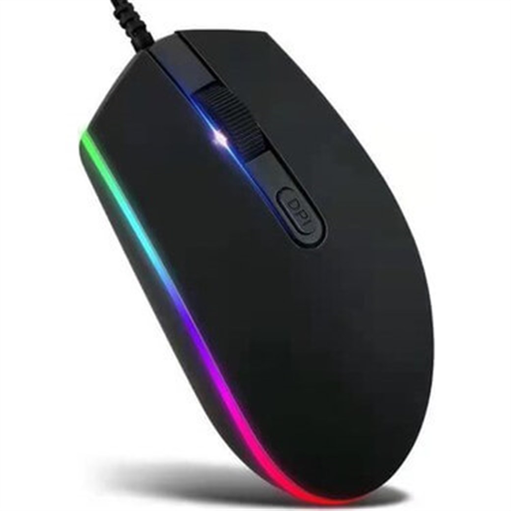 Dexim FX-83 Kablolu Işıklı Mouse - Siyah DMA0019
