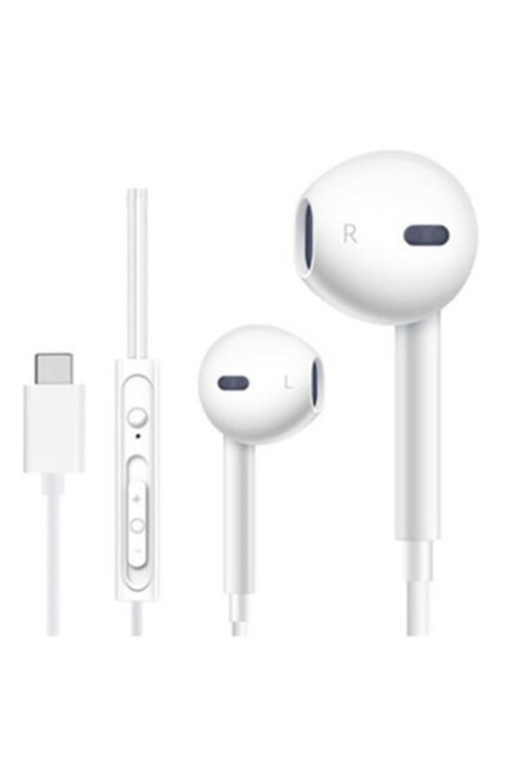 Fanbiya Fby-Q4 Usb Type-C Çıkışlı Kulaklık Beyaz