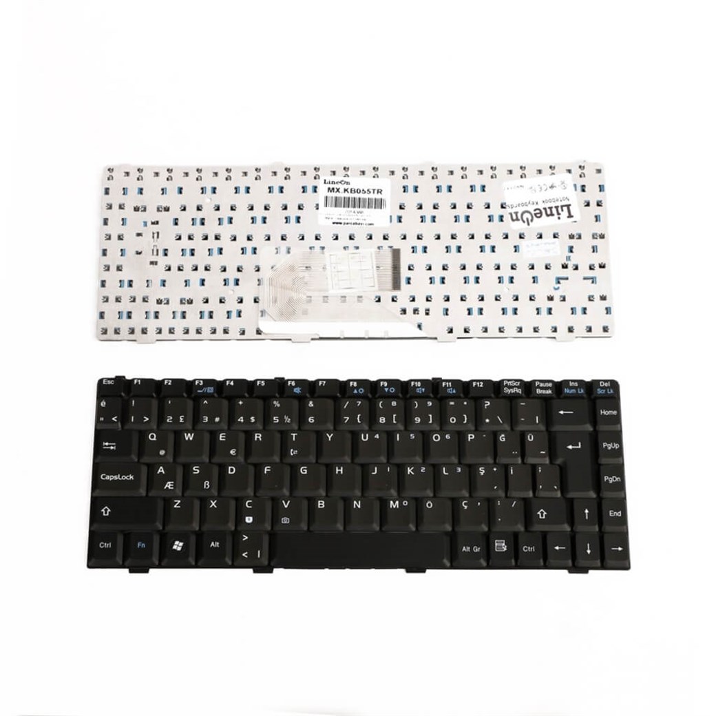 FUJITSU PA3515 PA3525 PA3553 NOTEBOOK KLAVYE SİYAH TR-Q (13