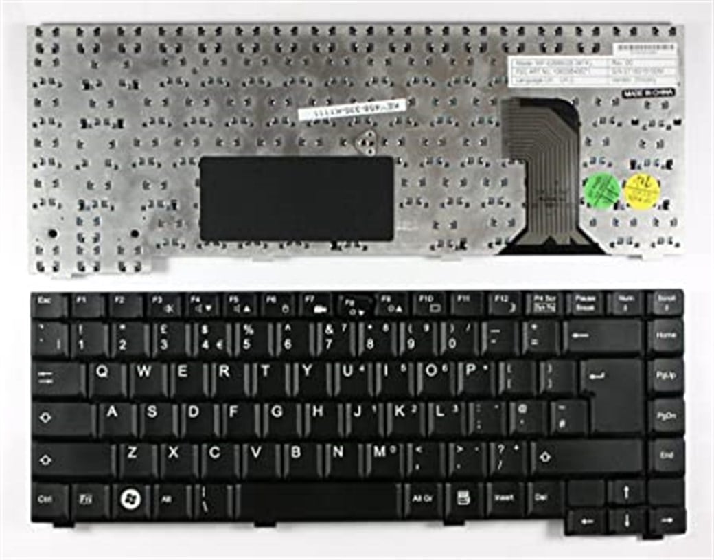 FUJITSU PI2540 PI2550 NOTEBOOK KLAVYE SİYAH EN-Q