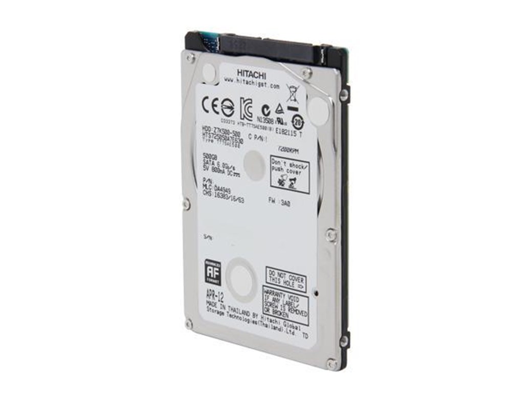 HGST 500 GB NOTEBOOK SATA HDD 7MM 2.5