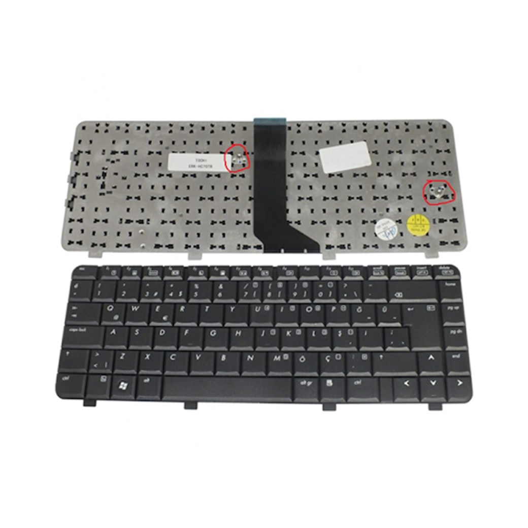HP 500 SERİSİ NSK-H5M0T 9J.N8682.M0T NOTEBOOK KLAVYE SİYAH TR-Q