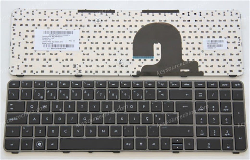 HP PAVİLİON DV7-4000 NOTEBOOK KLAVYE SİYAH EN-Q