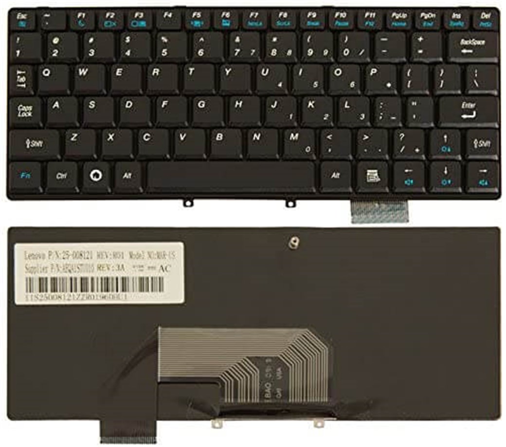 LENOVO S10 S01E S9 S9E NOTEBOOK KLAVYE SİYAH EN-Q