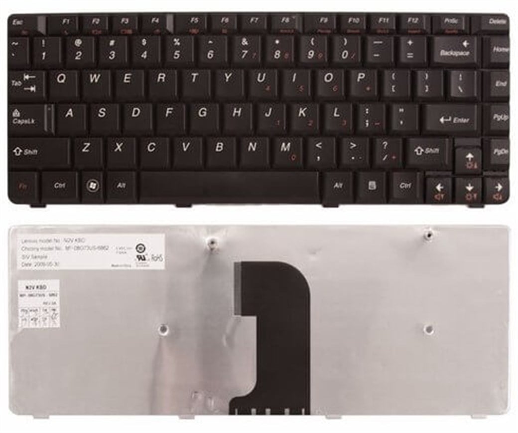 LENOVO U450 NOTEBOOK KLAVYE SİYAH EN-Q