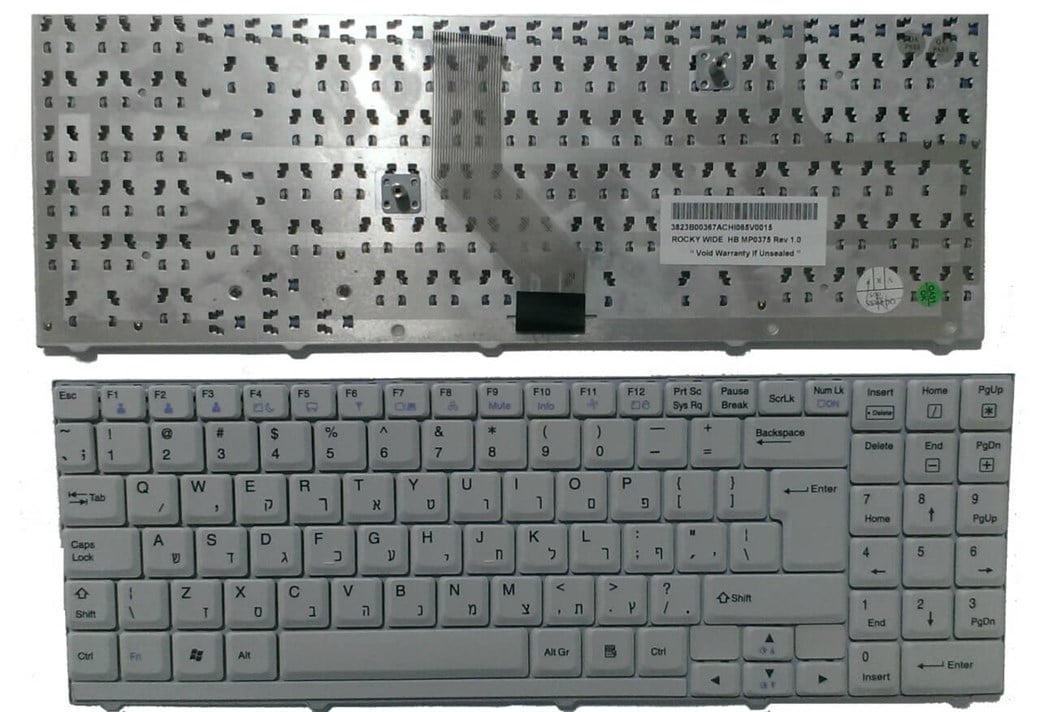LG R500 NOTEBOOK KLAVYE BEYAZ TR-Q