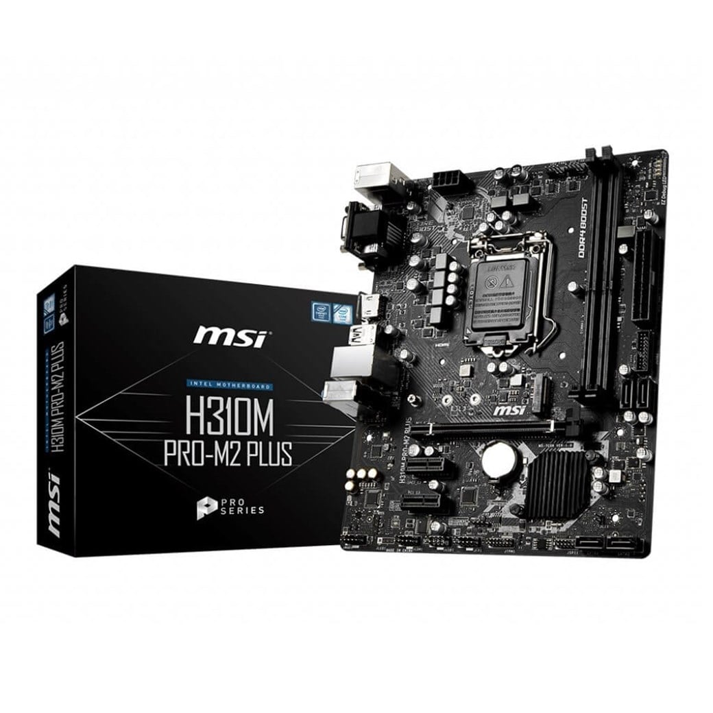 MSI H310M PRO-M2 PLUS 1151P DDR4 SES GLAN HDMI/DVI/VGA USB3.1 MATX